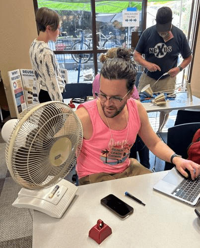 The Repair Fair: Rhymes with share and care